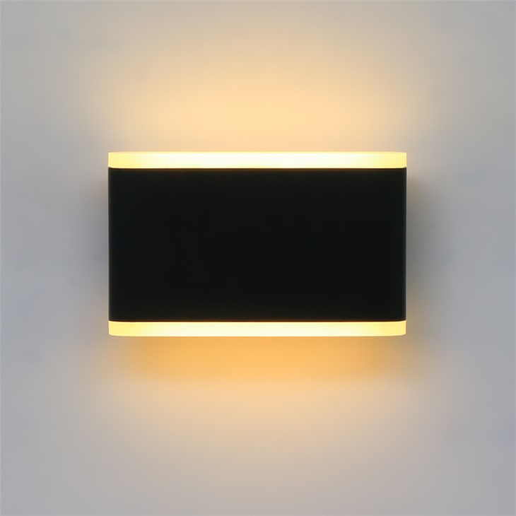 Black Up and Down Outdoor Lights